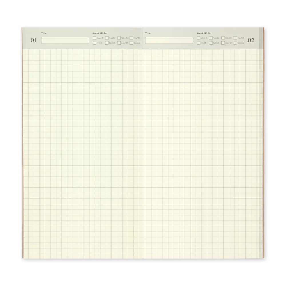 Traveler's Notebook Refill Diary