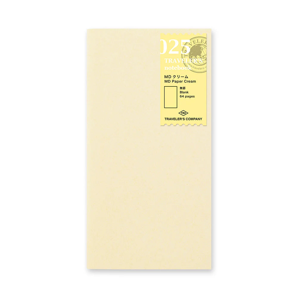 Traveler's Notebook Refill MD Paper Cream