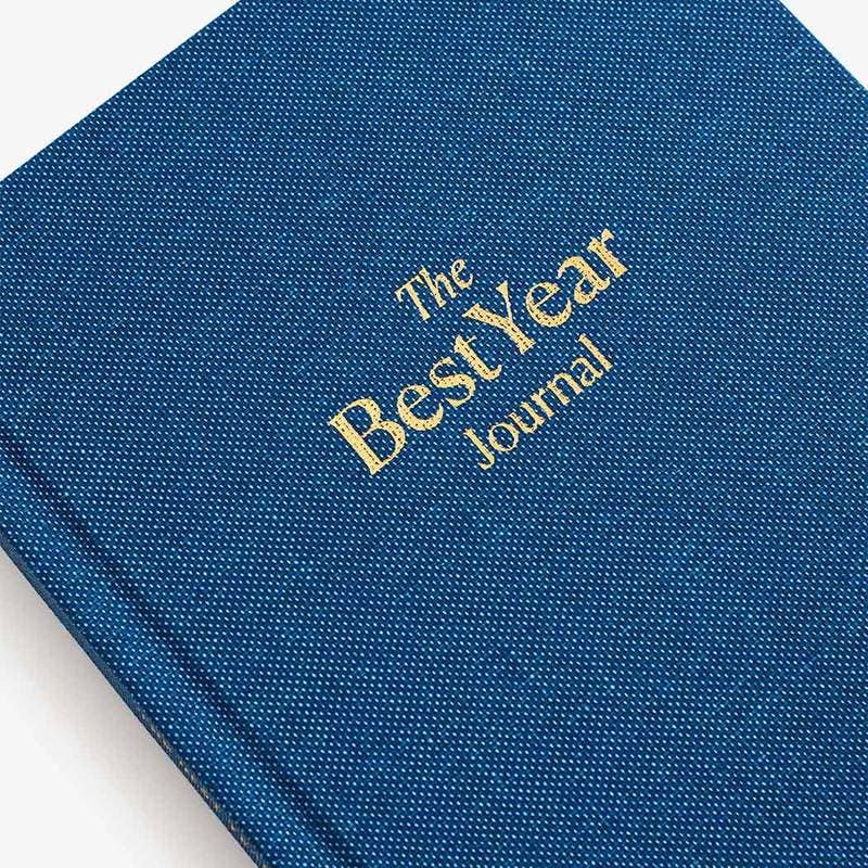 Best Year Journal Blue | Guided 12-month planner goals