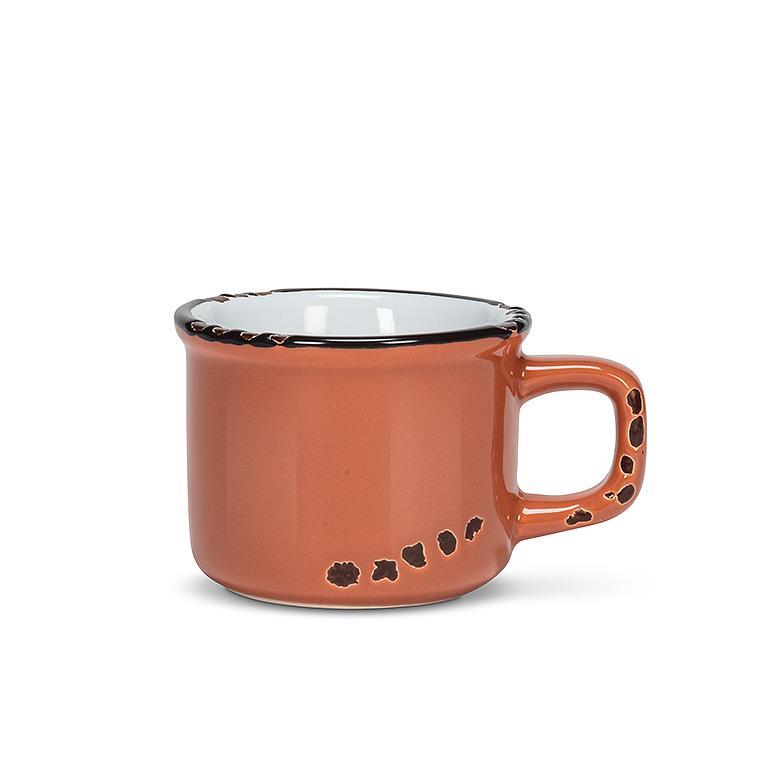 Enamel Look Espresso Mug 3oz
