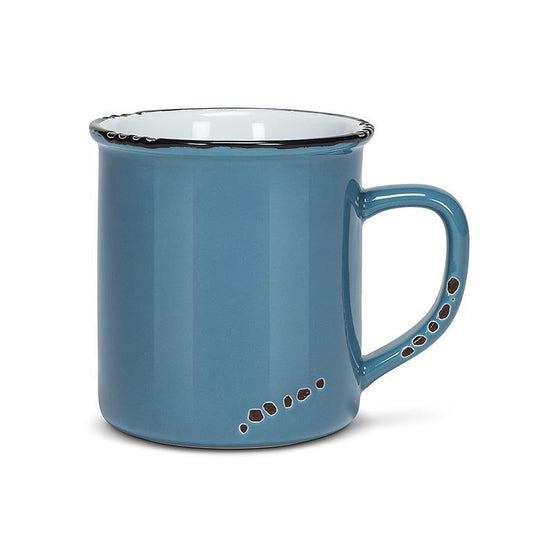Enamel Look Coffee Mug 14oz