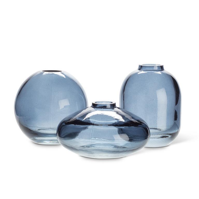 Small Bud Vase Dark Blue Assorted shape