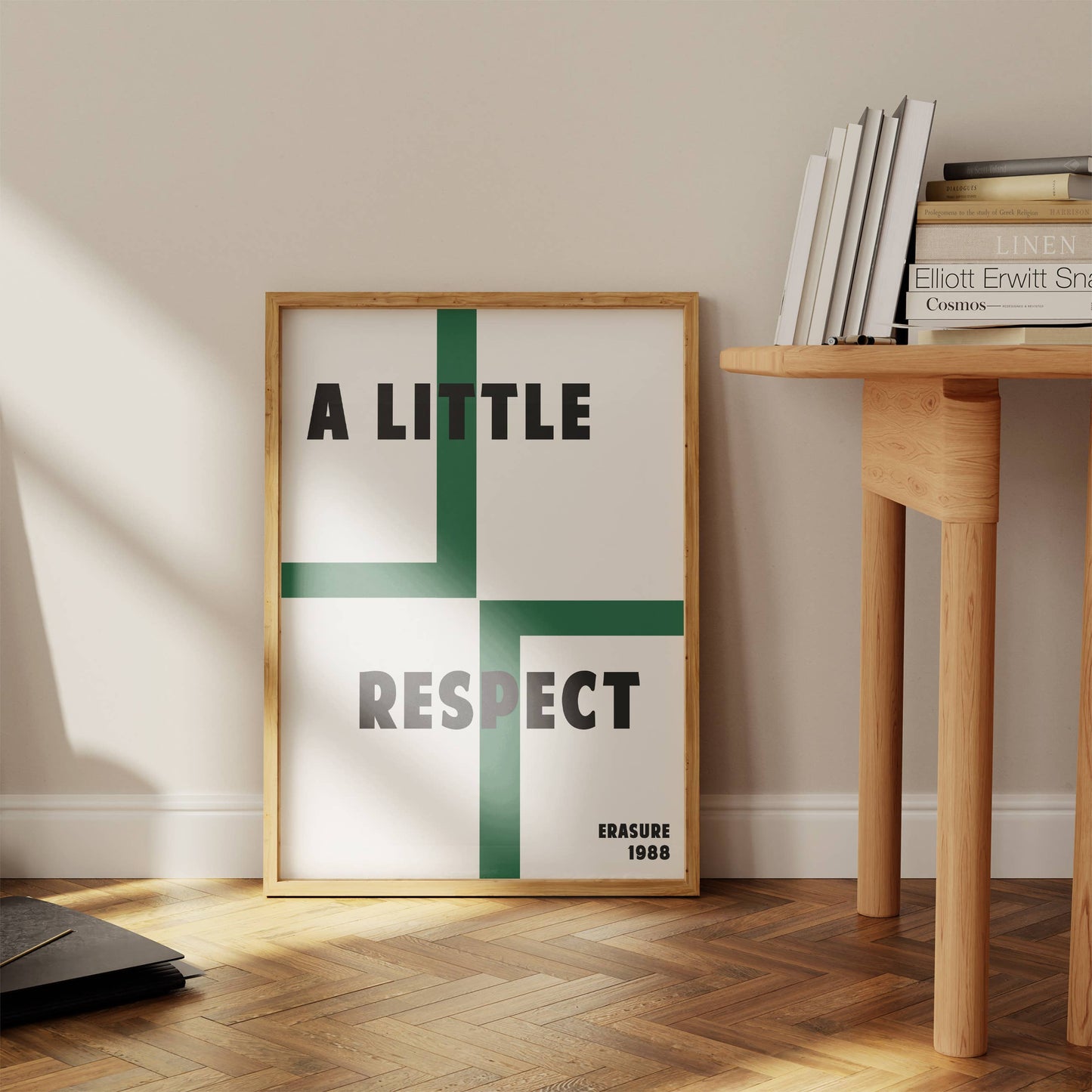A Little Respect 80s Retro Giclée Art Print