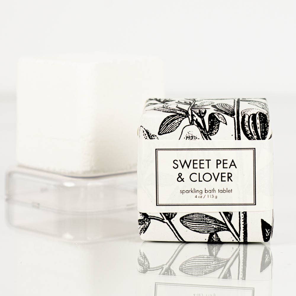 Sweet Pea & Clover Sparkling Bath Tablet