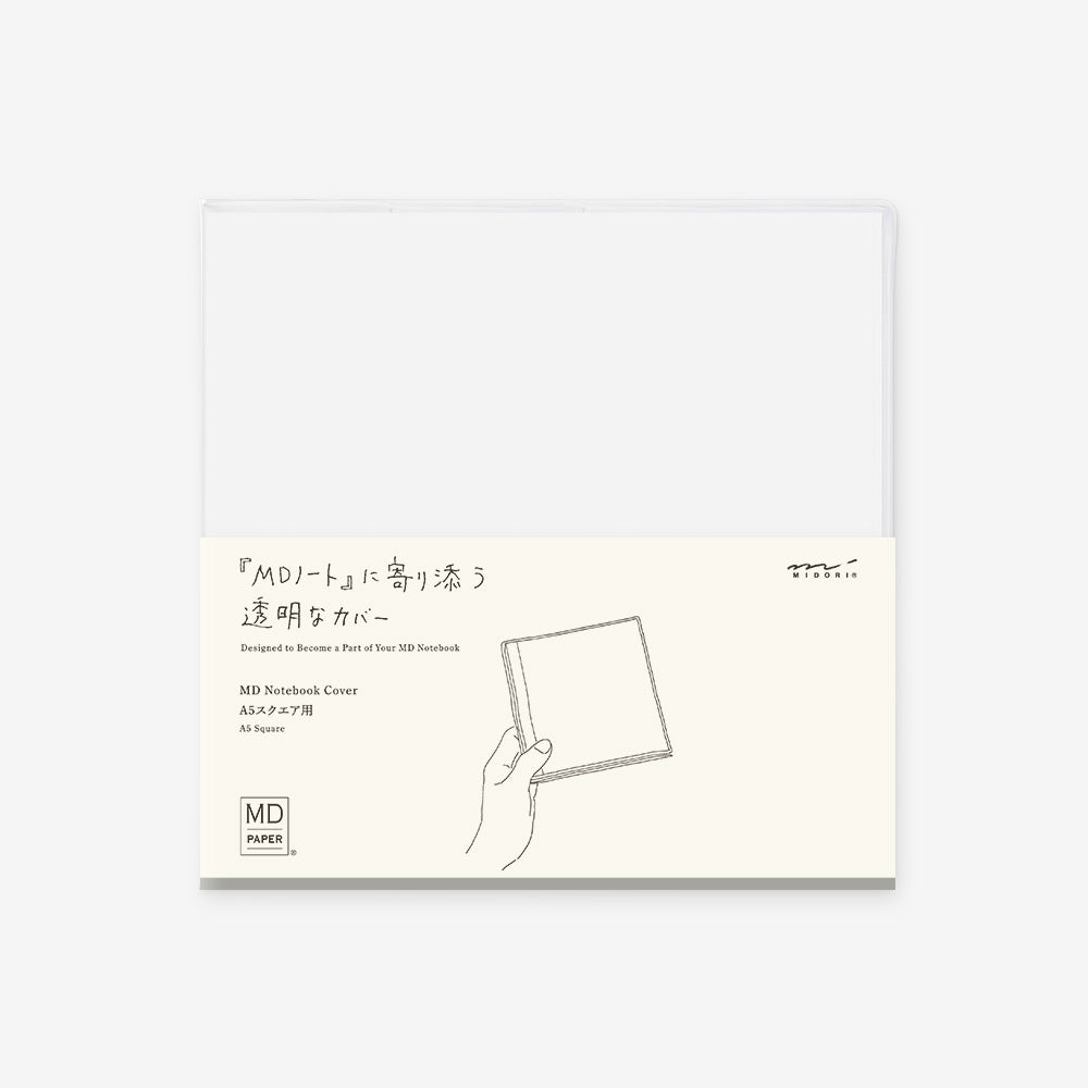 Clear Cover for MD Notebook A5 Square