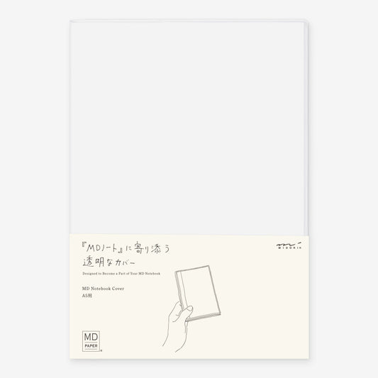Clear Cover for MD Notebook A5