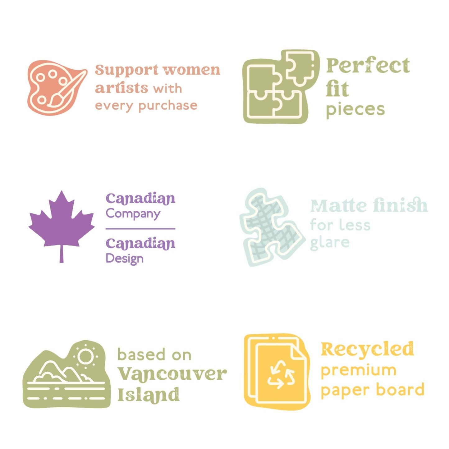 Paradise Book Club 500-Piece Puzzle | Designed in QC Canada