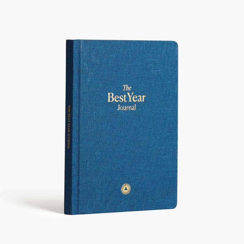 Best Year Journal Blue | Guided 12-month planner goals