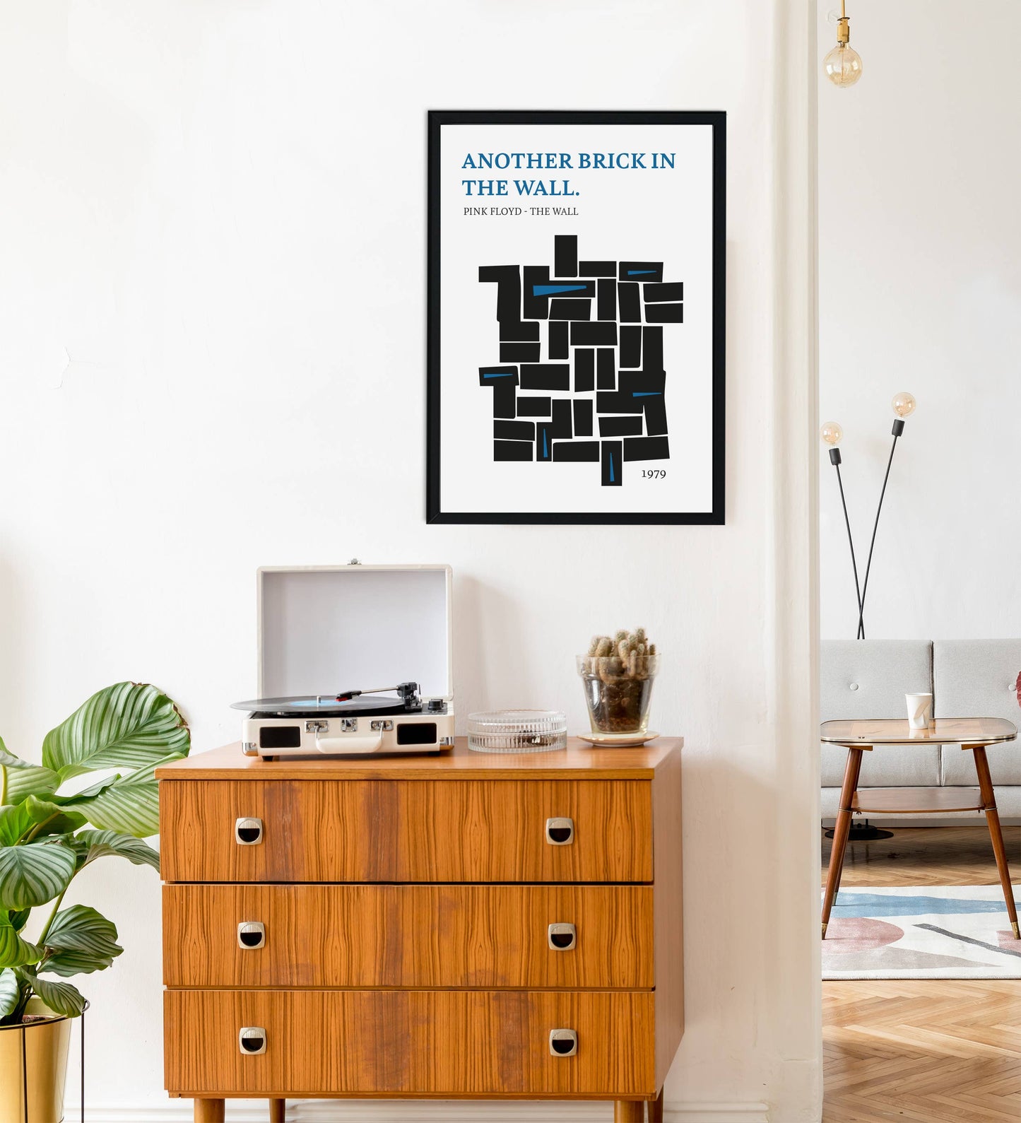 Another Brick in The Wall Giclée retro Art Print