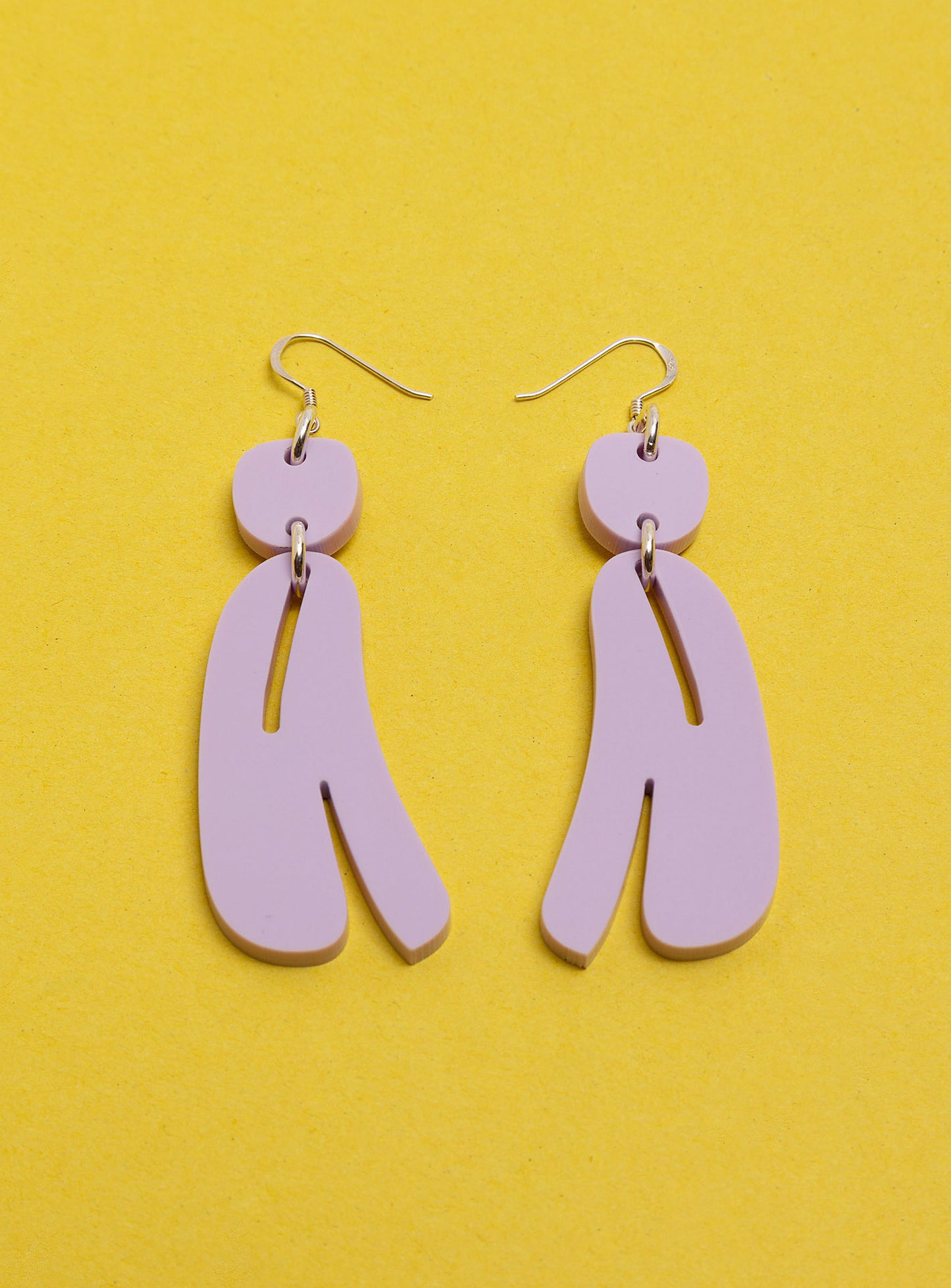 Mini Slashed Ovoid Earrings
