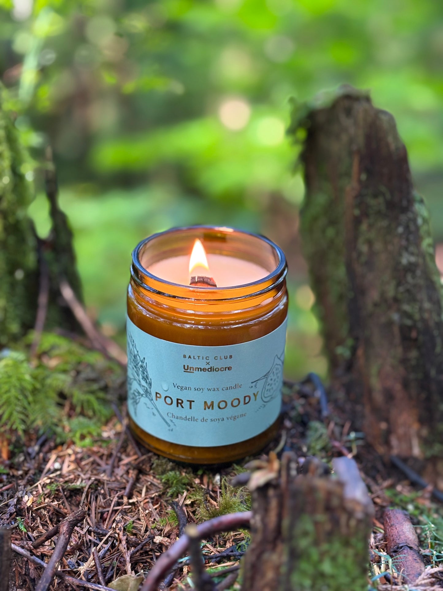 Unmediocre X Baltic Club Port Moody Candle