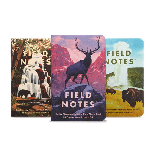 Field Notes National Parks Series