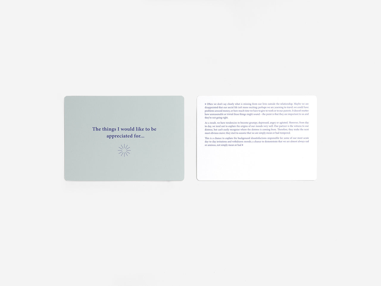 Emotional Conversations Card Set