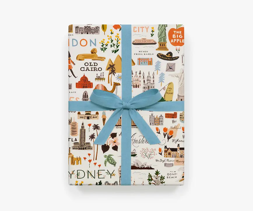 Wrapping Paper Roll of 3 Sheets
