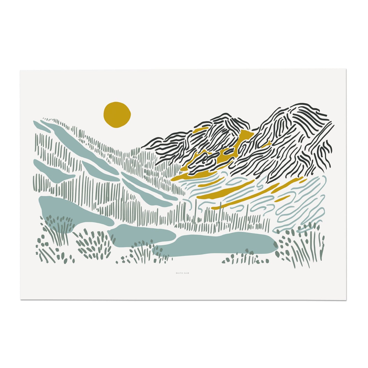 Baltic Club Art Print
