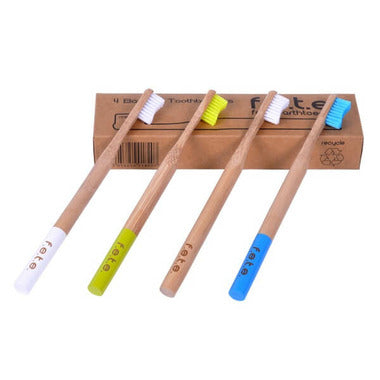 F.E.T.E Bamboo Toothbrush Set/4
