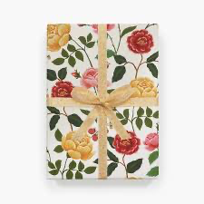 Wrapping Paper Roll of 3 Sheets