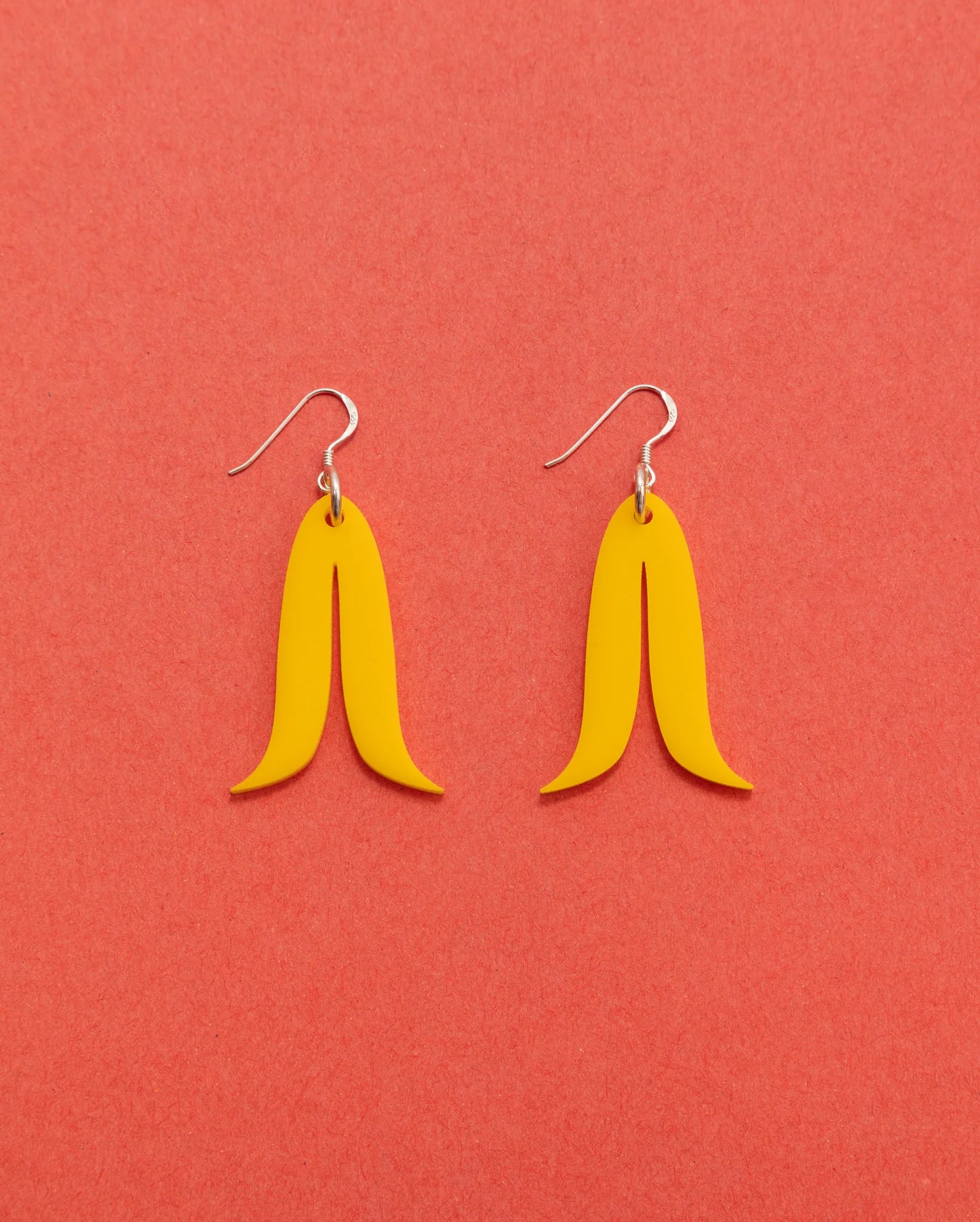 Mini Joined Feather Earrings