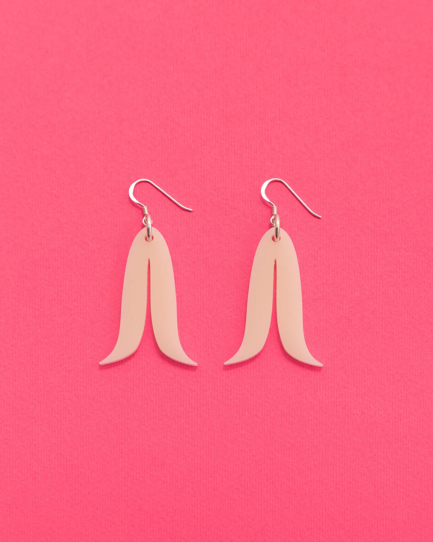 Mini Joined Feather Earrings