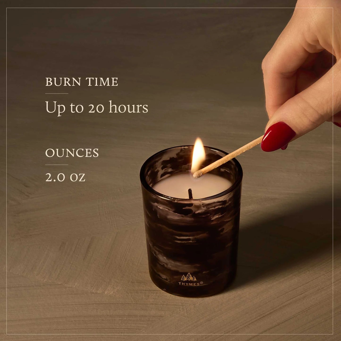Noir Woods Votive Candle 2oz