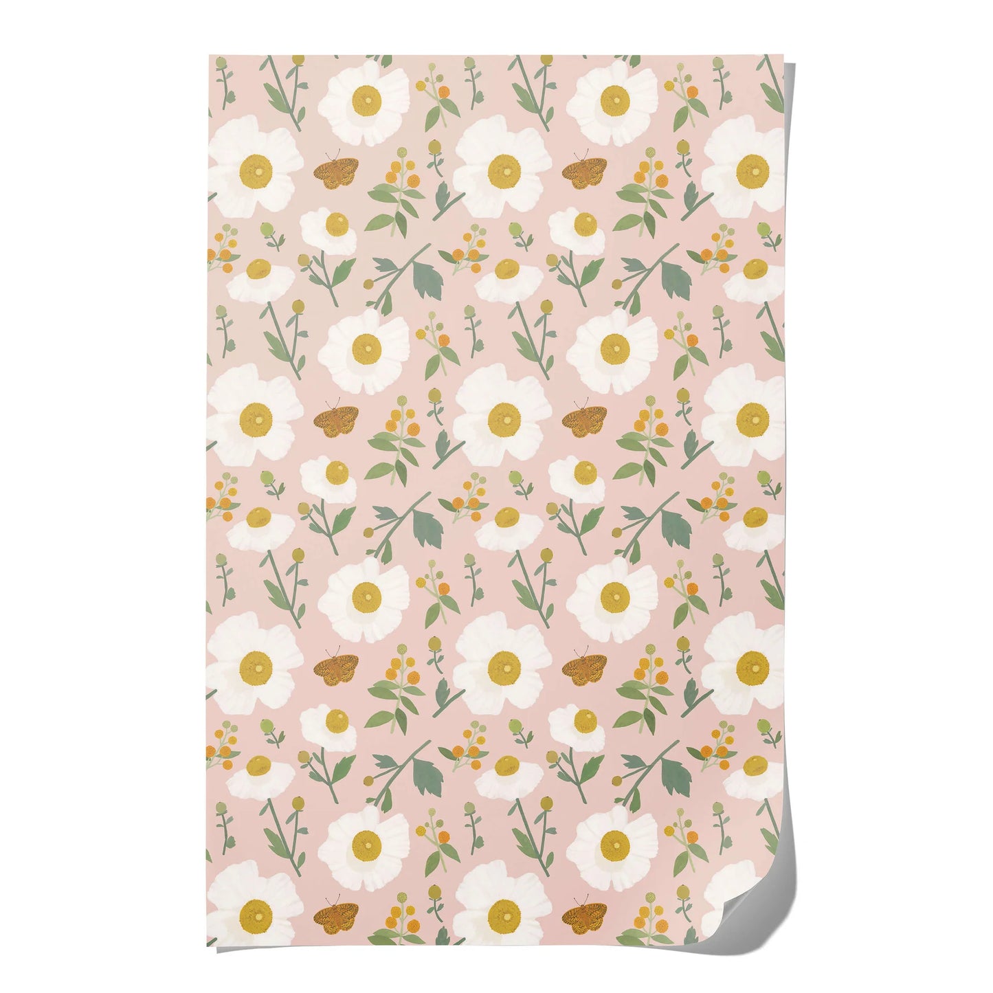 Wrapping Paper Roll of 3 Sheets