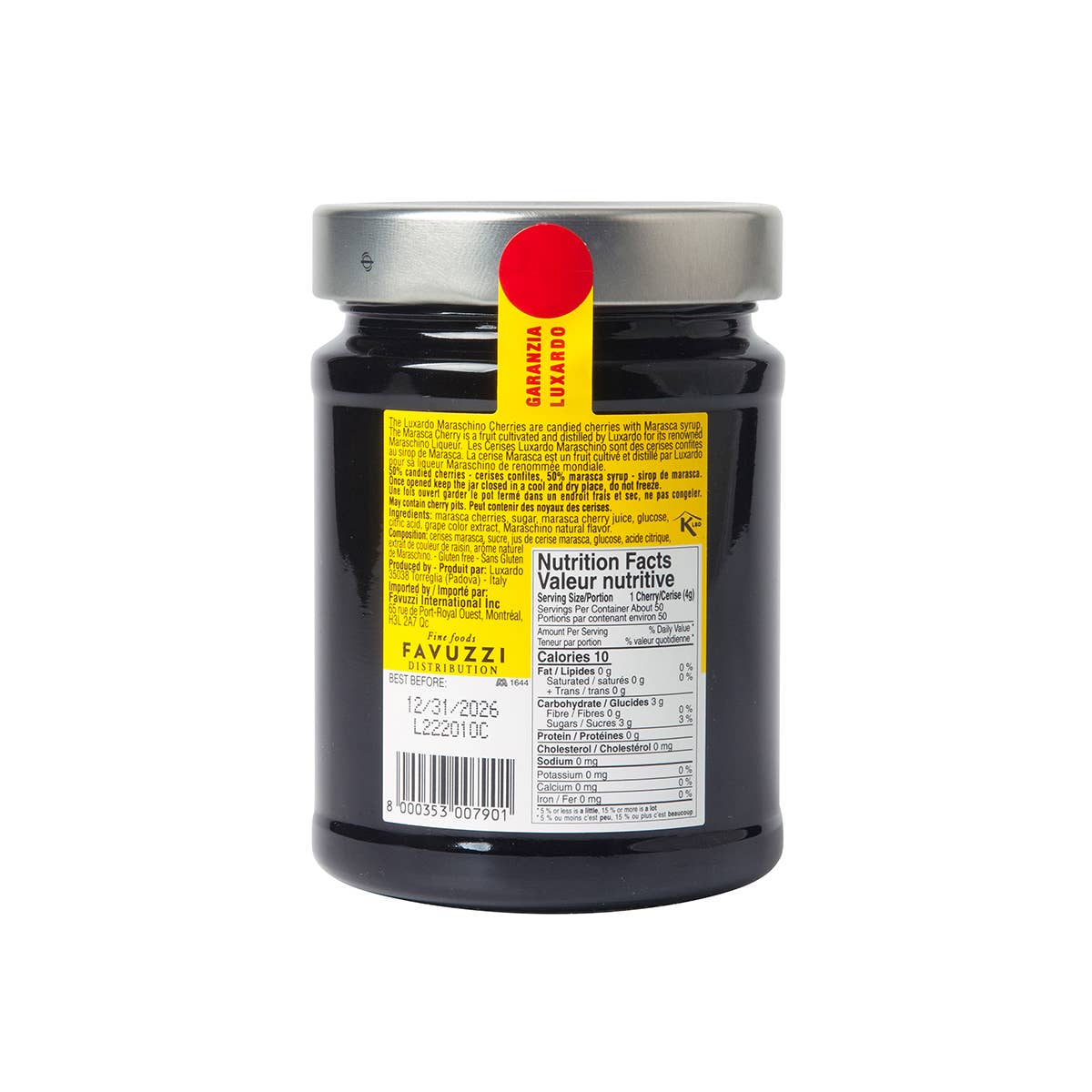Luxardo Original Maraschino Cherries