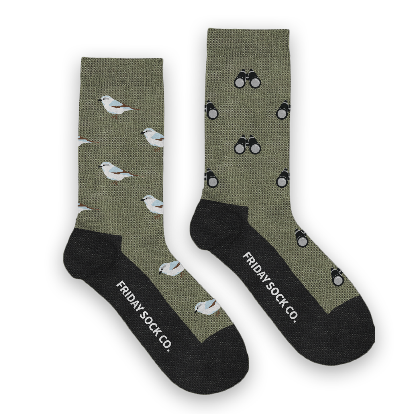 Men's Bird & Birdwatching Merino Wool Socks