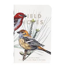 Birds and Trees of North America Set/3 Ruled memo books