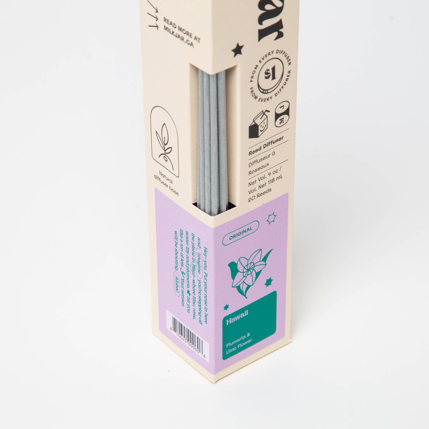 Hawaii - Lilac & Plumeria 4oz Reed Diffuser