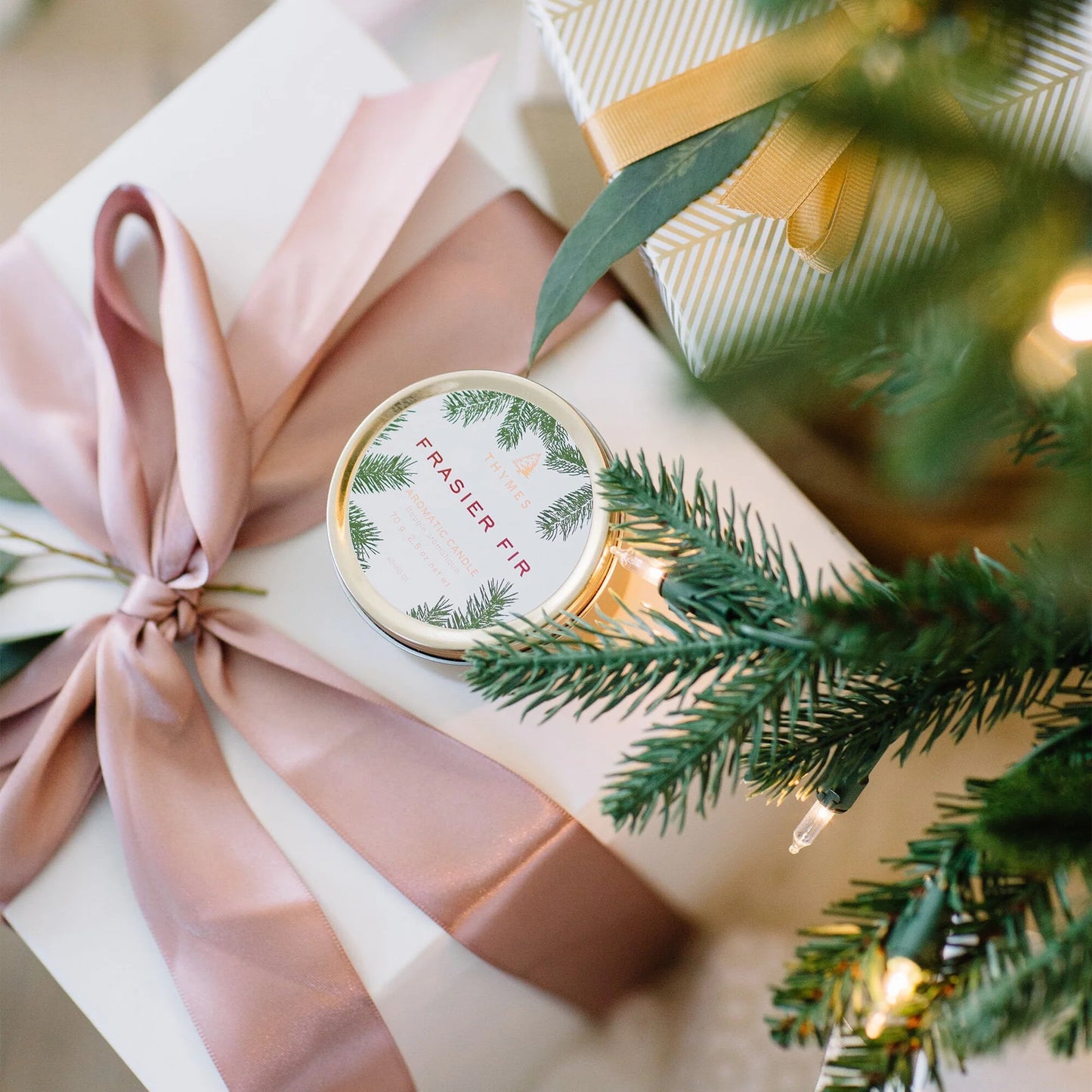 Frasier Fir Candle travel tin