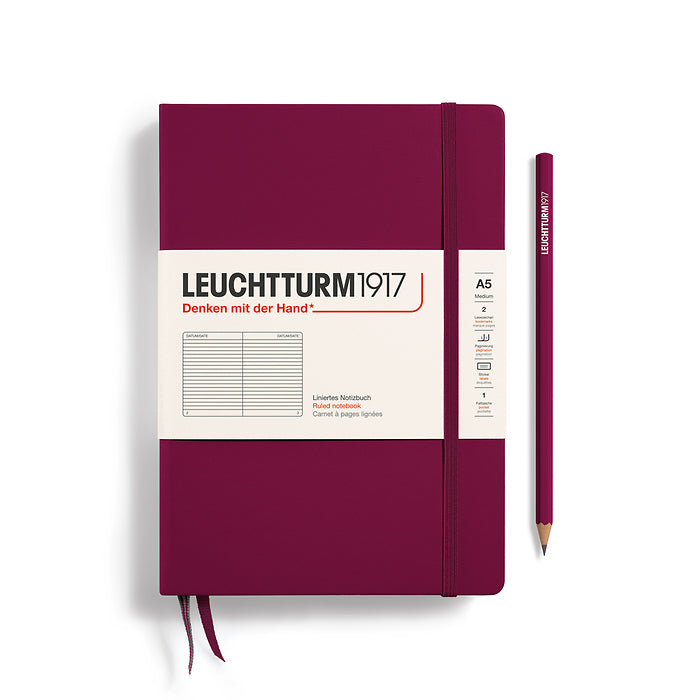 Leuchtturm Medium A5 Lined Notebook