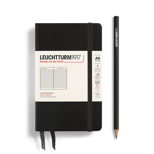 A6 Ruled Notebook Hardcover