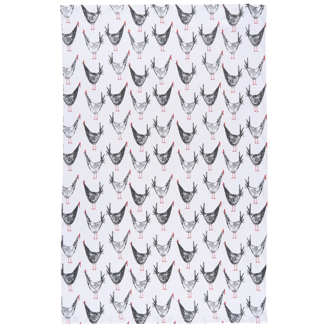 Tea Towel Chicken Scratch