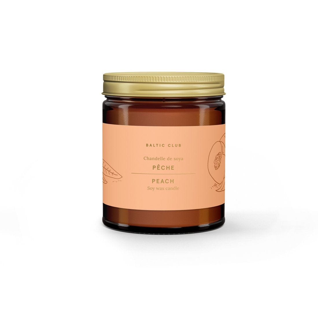 Baltic Club Candles Peach Baltic Club Candles