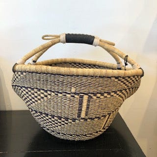 Big Blue Moma Accessories Large Round Basket Big Blue Moma Bags