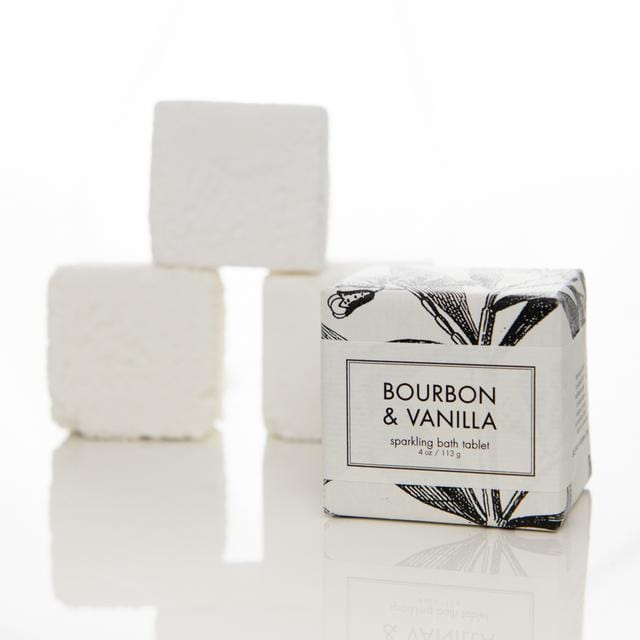 Formulary55 Body Care Bourbon and Vanilla Sparkling Bath Tablet