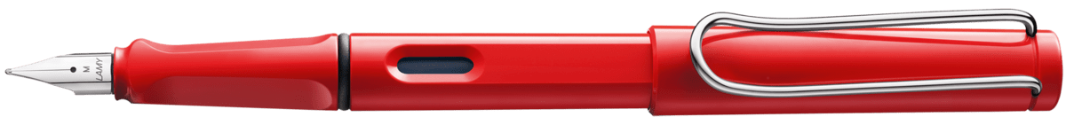 The-Unmediocre-Store-Lamy-Red-Safari-Fountain-Pen