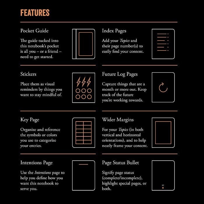 The-Unmediocre-Store-Leuchtturm-Features-Stickers-Pocket-Guide-Dotted-Bullet-Journal