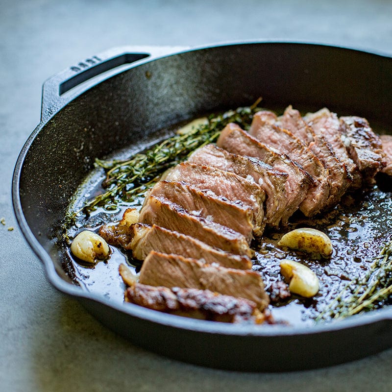 Lodge Round Cast Iron Dual Handle Pan