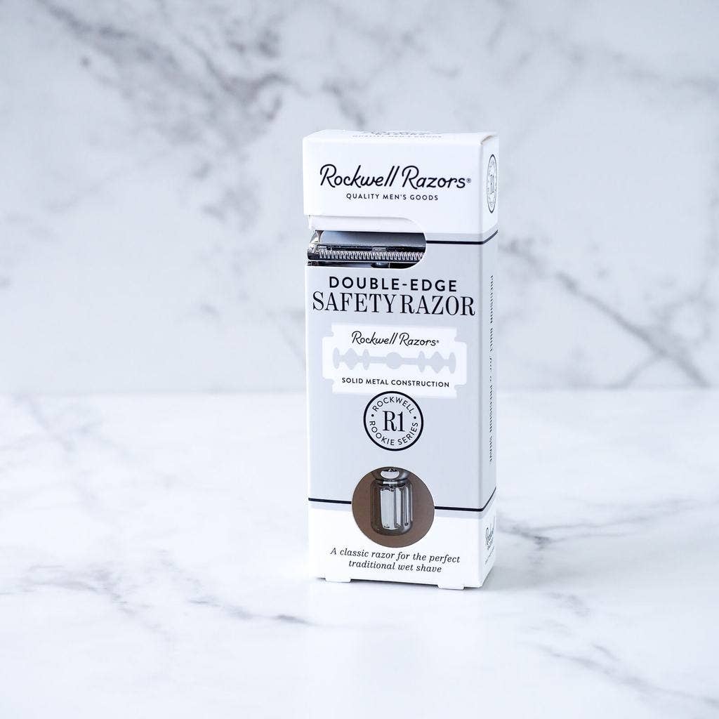 Rockwell Men R1 Rookie White Chrome Rockwell Razors