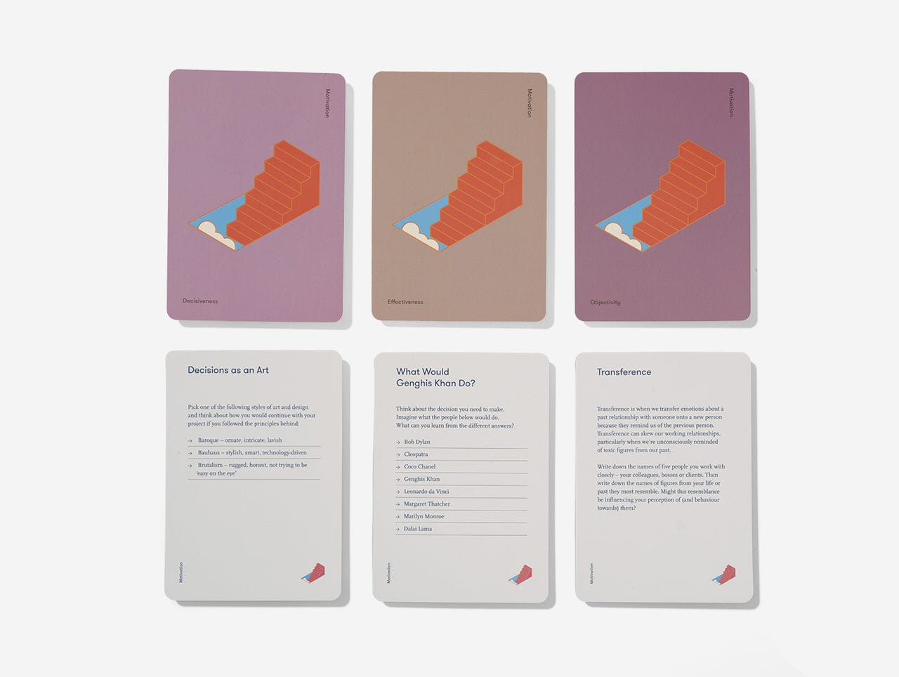 School of Life Inspirational Motivation Card Set