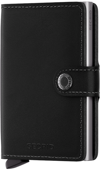 Secrid Accessories Original Black Secrid Mini Wallet