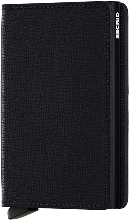 Secrid Accessories Crisple Black Secrid Slim Wallet