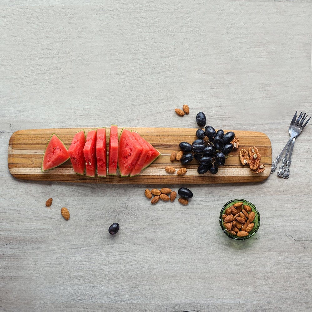 Teakhaus Gently Rounded Edge Serving Board