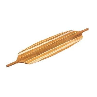 Teakhaus Paddle Appetizer Serving Board with 2 Handles