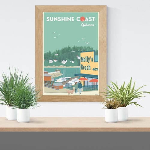 Trip Poster Decor Sunshine Coast Poster