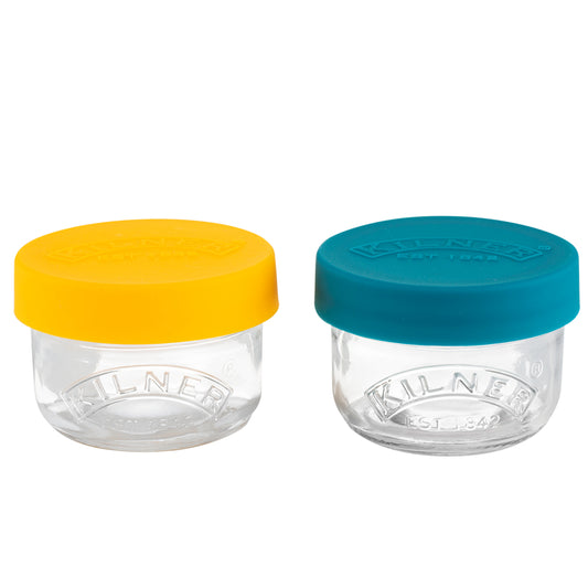 Kilner set/2 snack and store pots