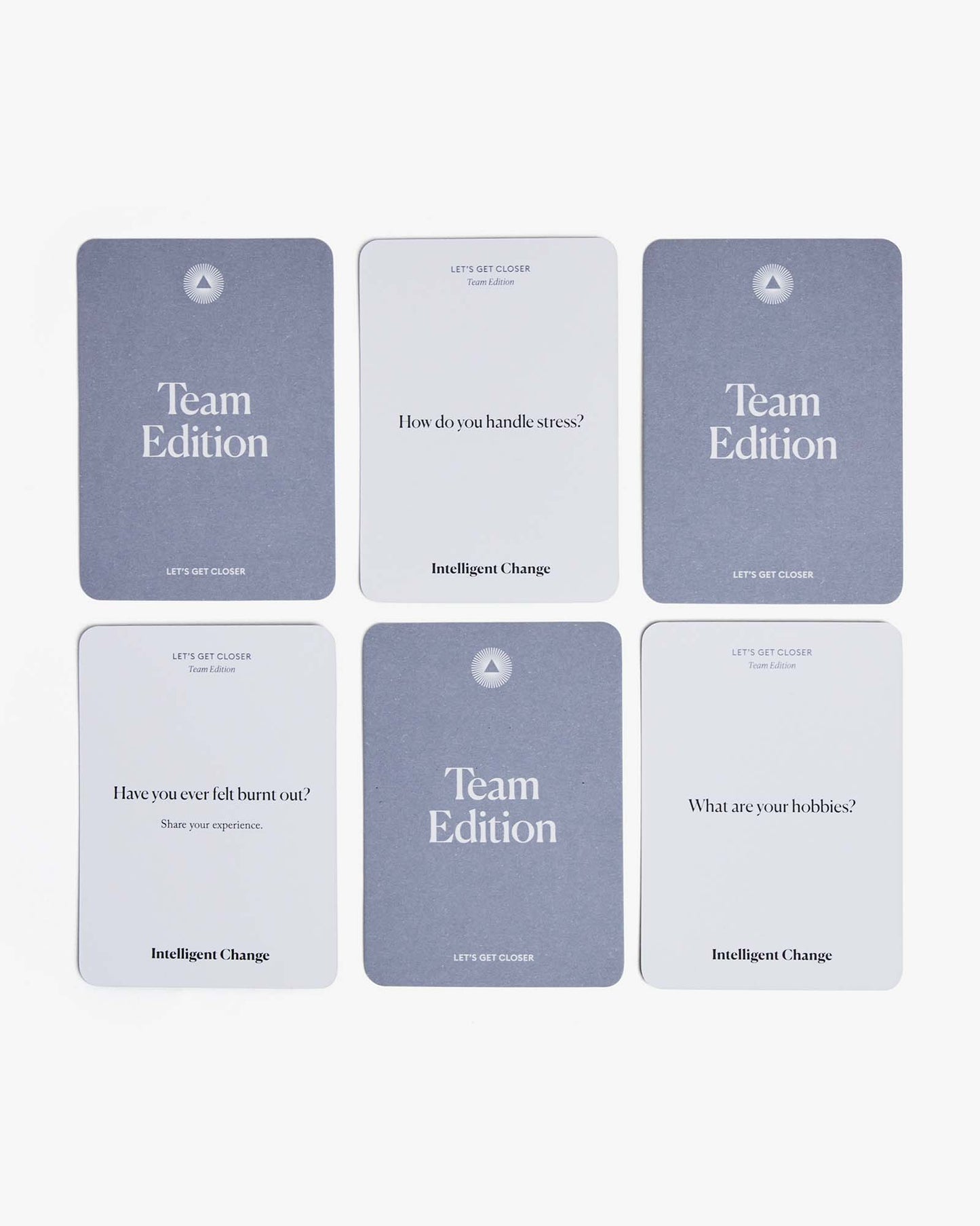 Get Closer Team Edition - Question Card Game - Employee Fun