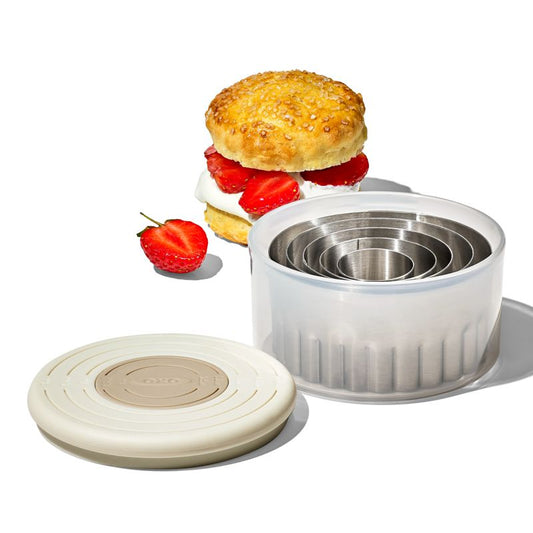 Double sided cookie cutters set