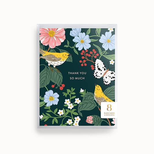 Thank You Warblers Card | Boxed Set of 8